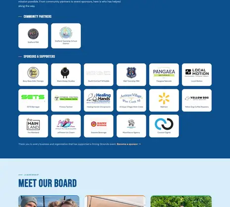 Verification crop: partner wall